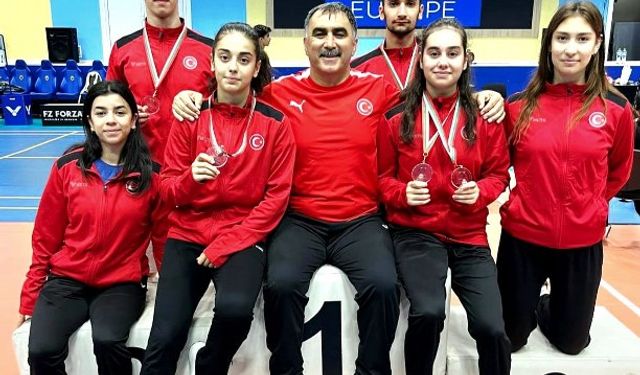 Erzincan Bulgaristan'a damga vurdu: 2 altın, 2 bronz madalya!