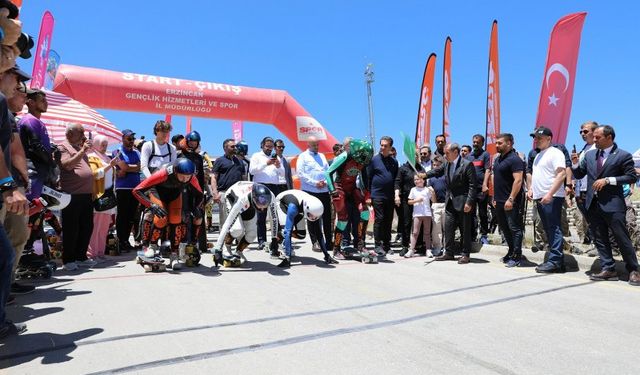 Ergan Dağı’nda Adrenalin Zirvede: Dünya Kaykay İniş Şampiyonası Başladı