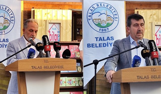 Talas’ta Sahaf Çarşısı Açıldı