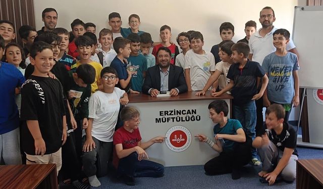 Erzincan Müftülüğü'nden Erkek Öğrencilere Tam Zamanlı Yaz Kur'an Kursu