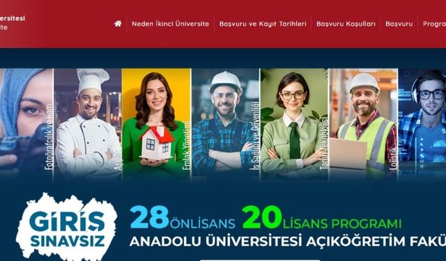 Sınavsız İkinci Üniversite Fırsatı! Kayıtlar Devam Ediyor!