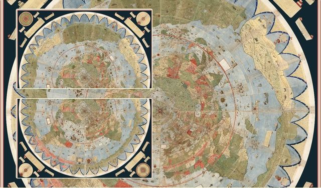 Dünyayı 3 Metrelik Bir Haritayla Hayal Etmek: 1587’de Yapılmış Dev Planisfer Yeniden Bir Araya Geldi