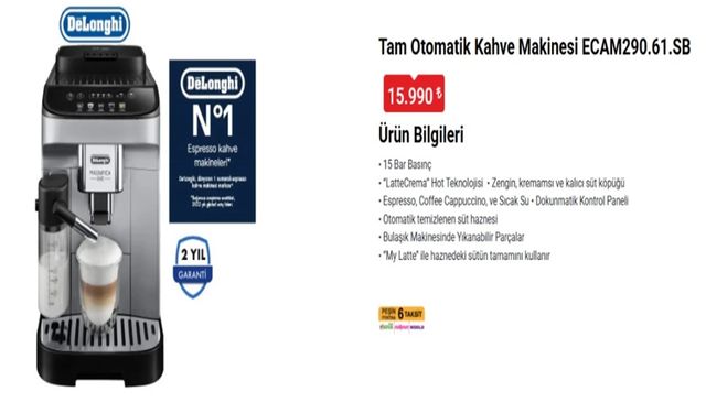Bime’den Kahve Tutkunlarına: Tam Otomatik Kahve Makinesi Geliyor!