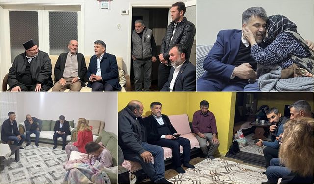 AK Parti Erzincan’da Gönül Ziyaretleri Sürüyor