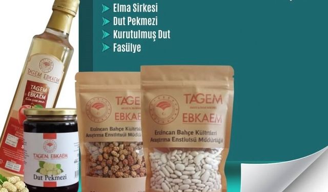 Erzincan’da Bir İlk: Bahçe Kültürleri Enstitüsü Kendi Markasıyla Katma Değerli Ürünlerini Satışa Sundu