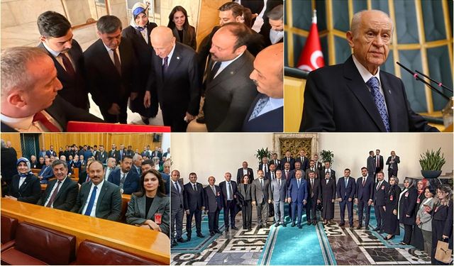 Başkan Aksun, MHP Teşkilatıyla TBMM Grup Toplantısına Katıldı