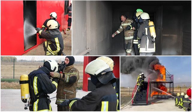 EBYÜ Öğrencilerine Uygulamalı İtfaiyecilik Eğitimi