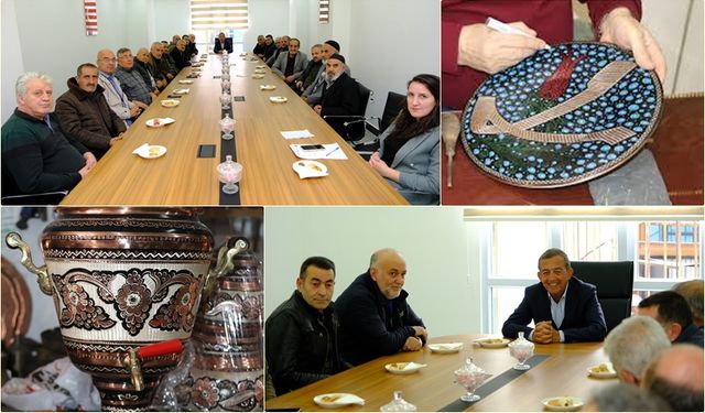 Erzincan’ın Bakır Mirası Geleceğe Taşınıyor: 40 Yıllık Ustalar Aynı Masada Buluştu