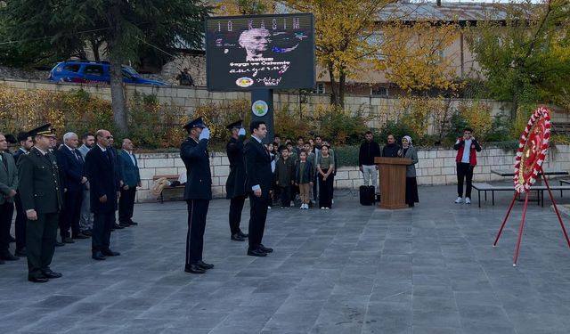 İliç’te 10 Kasım’da Atatürk Saygı ve Minnetle Anıldı