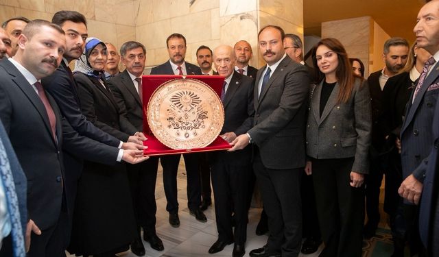 MHP Erzincan İl Başkanlığı’ndan Devlet Bahçeli’ye Anlamlı Jest