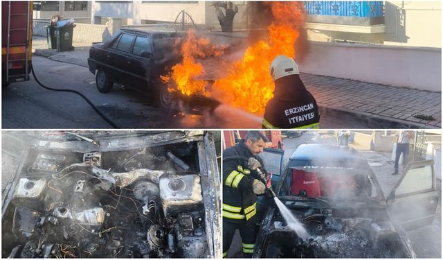 Motor Bölümü Tutuştu! Facia Son Anda Önendi