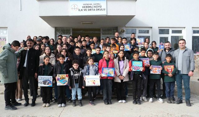 Erzincan'da ‘Oyun Arkadaşım Sensin’ Projesi ile 130 Kilometrelik Gönül Köprüsü Kuruldu (VİDEO)