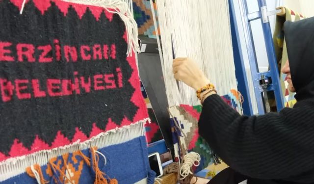 Cengerli Kilim Kursuna Yoğun İlgi (VİDEO)