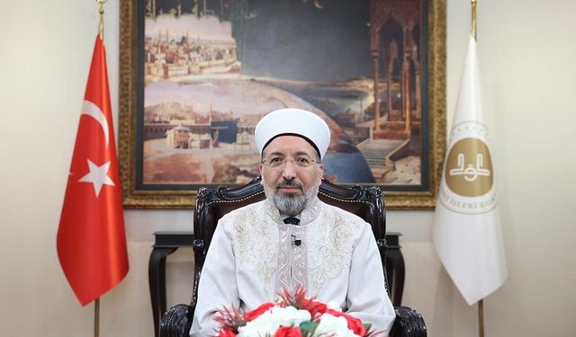 Diyanet İşleri Başkanı Arpaguş’tan Regaib Gecesi Mesajı
