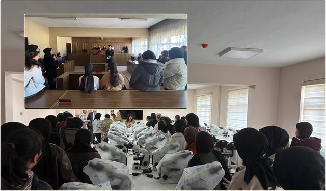 Erzincan’da 12. Sınıf Öğrencileri Tıp ve Hukuk Fakültelerini Yerinde İnceledi