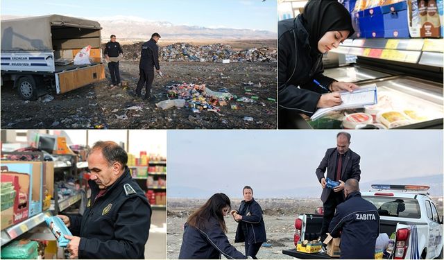 Erzincan’da 266 Market Mercek Altında