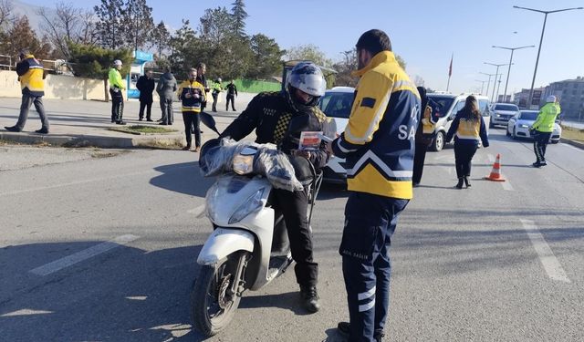 Erzincan’da Sürücülere Uygulamalı Farkındalık Eğitimi