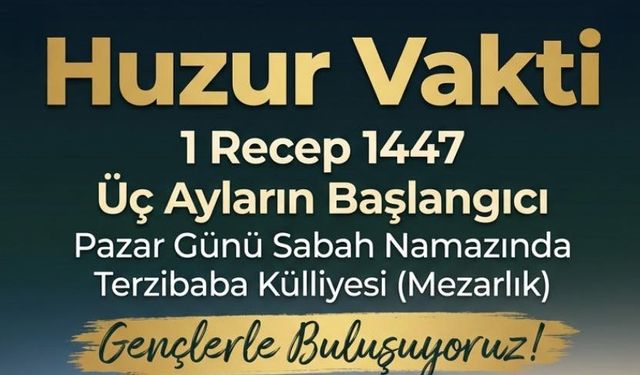 Erzincan’da Üç Aylar Gençlerle Karşılanıyor