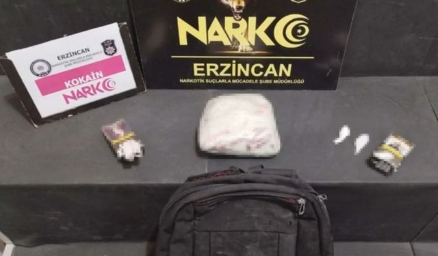 Erzincan’da Uyuşturucu Operasyonunda 1 Kilo 51 Gram Kokain Ele Geçirildi