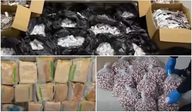 Erzincan'da Uyuşturucuya Darbe: 4 Milyon 158 Bin Hap Ele Geçirildi (VİDEO)