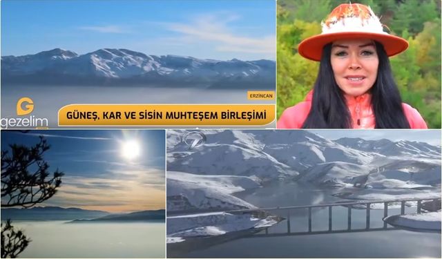 “Gezelim.com” Erzincan’da Masalsı Manzaraları Ekrana Taşıdı
