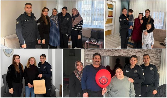 İl Emniyet Müdürlüğü’nden Engelliler Günü Ziyaretleri