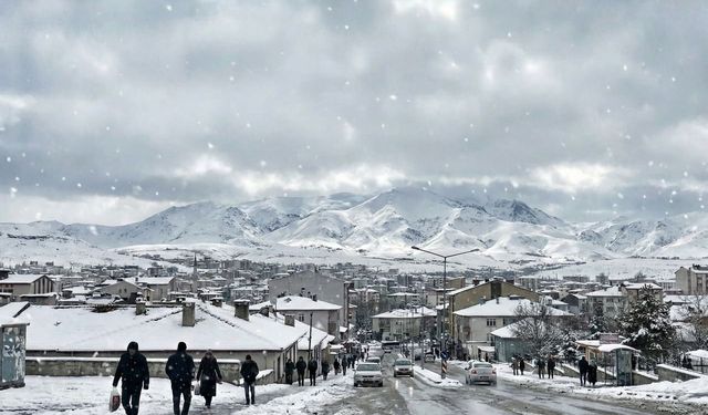 Erzincan'da zemheri alarmı: Karakış kapıda!