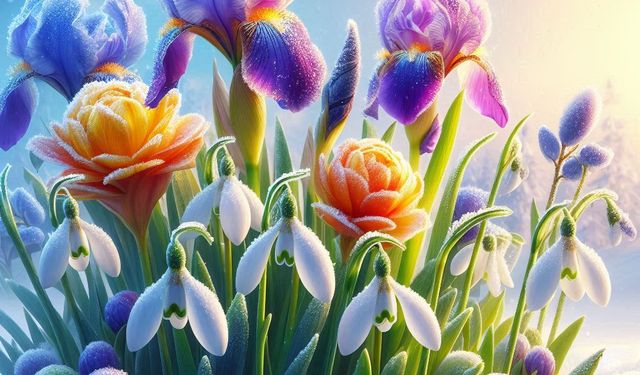 Kışa Meydan Okuyan 4 Çiçek Bahçeleri Renklendiriyor