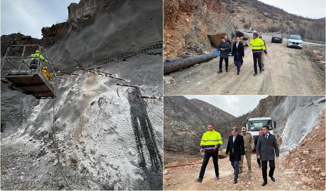 Plan 2022’ydi, Takvim 2025! Kemaliye–Dutluca Tünellerinde Çalışmalar Hala Sürüyor