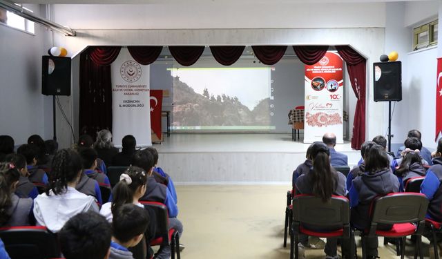 Şehitlerin Hikâyeleri Erzincanlı Öğrencilerin Kalbine Dokundu