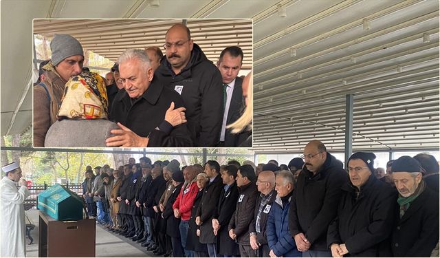 Son Başbakan Binali Yıldırım, Ahmet Muhlis Cüher’i Kemaliye’de Dualarla Uğurladı