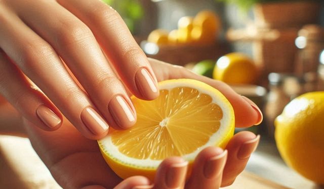 Tırnak Bakımında Limon Mucizesi