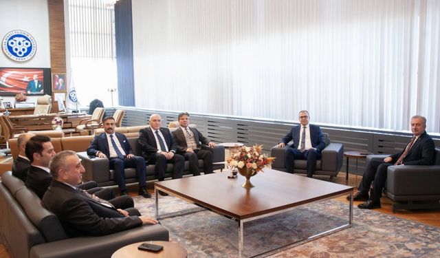 Üst Düzey Adalet Heyetinden Rektör Levent’e Ziyaret