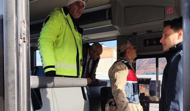 Üzümlü’de Öğrenci Servislerine Sıkı Denetim