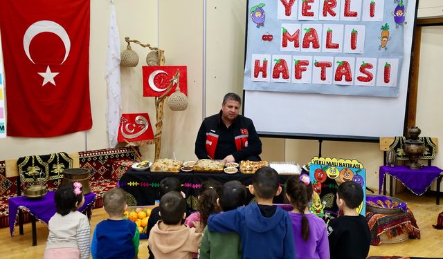 Yerli Malı Haftası Çocuklarla Coşkuyla Kutlandı