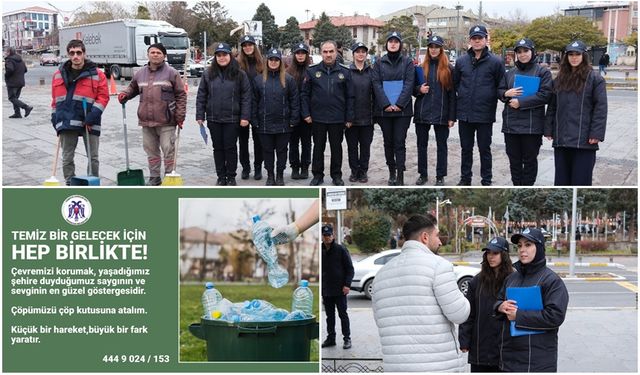 Zabıta’dan Temiz Erzincan Kampanyası