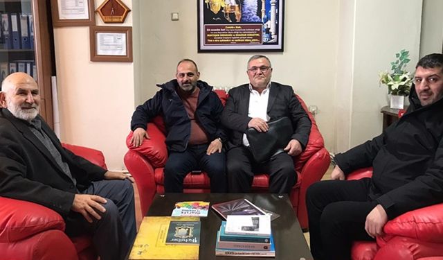 Macit Yüce’den Halil İbrahim Özdemir’e Ziyaret