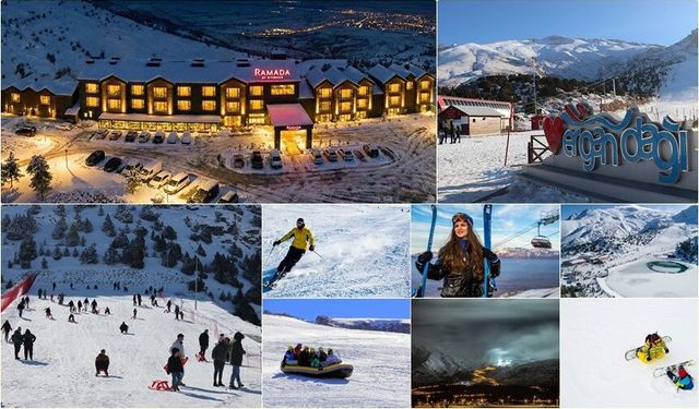 Ergan Dağı’na Gelen Misafirler Hayran Kaldı! (VİDEO)