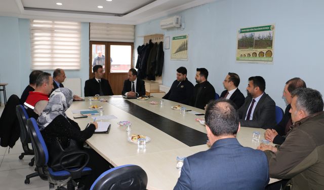 Erzincan’da Tarım ve Orman Birimleri Hedef Birliği Yaptı