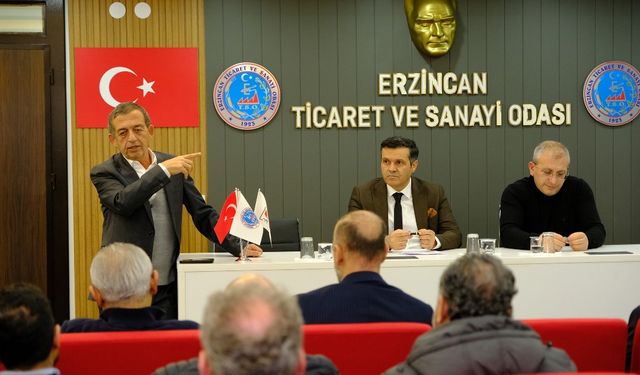 Erzincan TSO’da 2026’nın Yol Haritası Çizildi: Sera Paketleme Tesisi ve Fuar Merkezi Masada
