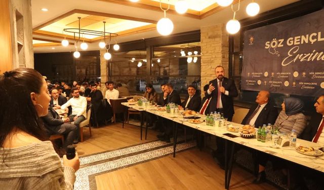 Faruk Acar Erzincan’da Gençlerle Buluştu