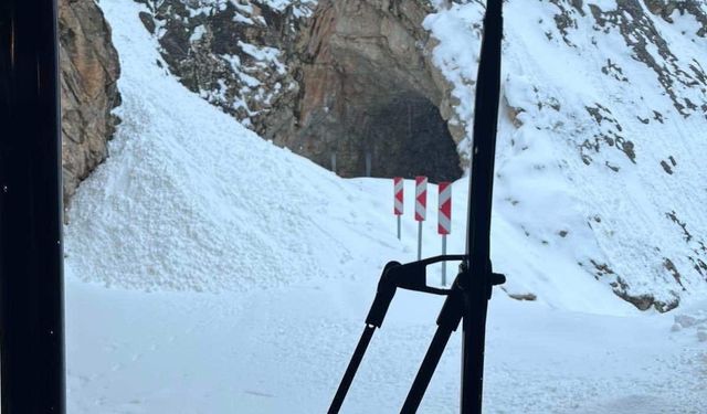 Kemaliye Taşyolu’nda Çığ Düştü: Güzergâh Geçici Olarak Ulaşıma Kapatıldı