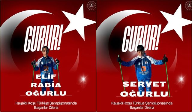 Kemaliye’den Türkiye’ye Uzanan Beyaz Bir Başarı: İki Genç Sporcu Şampiyona Yolunda
