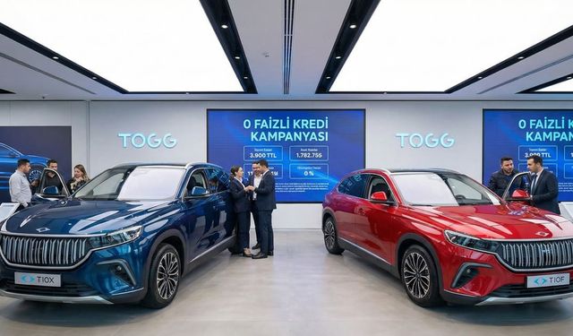 Togg'dan yeni yıl sürprizi: 0 faizli kredi fırsatı başladı