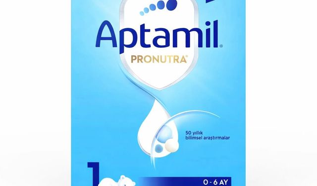 SMA'dan sonra Aptamil'de de toksin bulundu! Toplatılıyor!