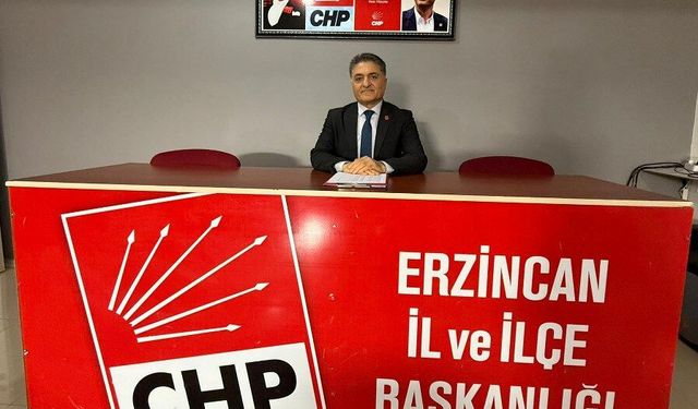 CHP Erzincan İl Başkanlığı'ndan "Kumpas" Tepkisi