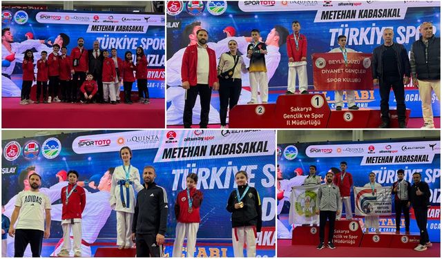 Değer Erzincan Projesi Madalyalarla Taçlanıyor: Genç Karateciler Türkiye’ye Damga Vurdu