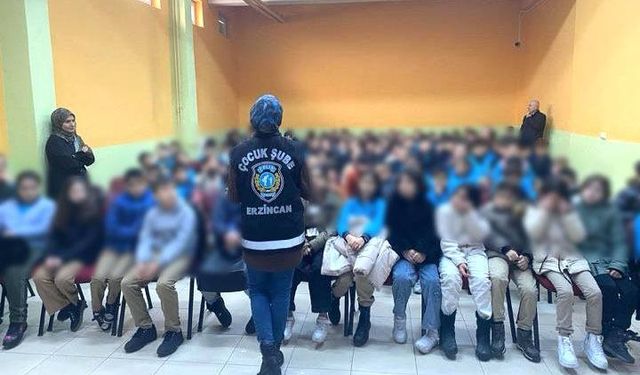 Çocuk Polisi 260 Öğrenciye Güvenlik Eğitimi Verdi