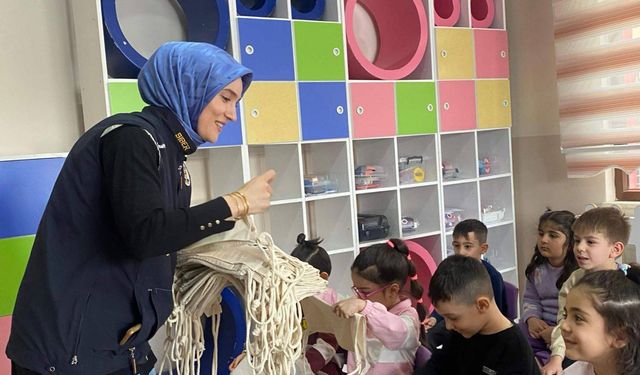 “SİBERAY” Programı Kreş Öğrencileriyle Buluştu