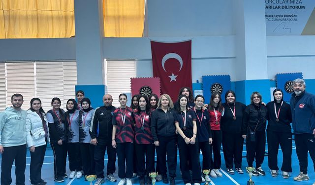 Erzincan’da Okul Sporları Dart Müsabakaları Tamamlandı